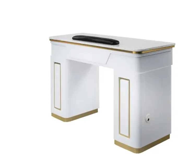 Manufacturer's Nail Manicure Table for Beauty Salon Industry with One Year Warranty