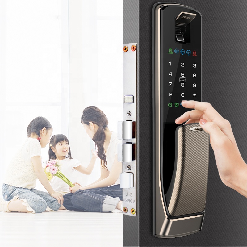 Замок ALLEGION MILRE со сканером отпечатков пальцев, смарт-карта, электронный дверной замок с цифровым кодом, замок для домашней безопасности, врезной замок, панель для рисования проводом-7800