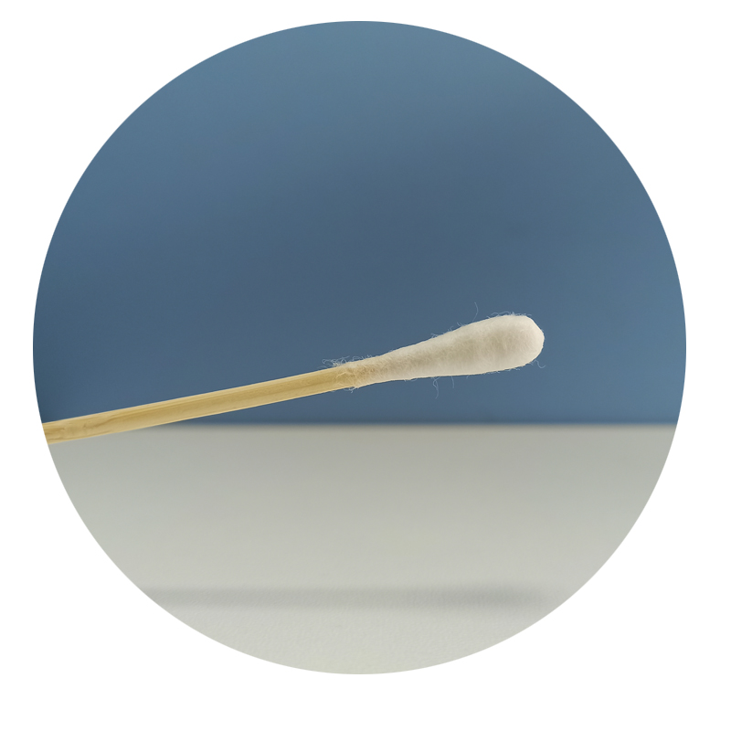 100pcs Cotton tipped applicator 6 inch cotton swabs Medical Cotton Swab Wooden Stick