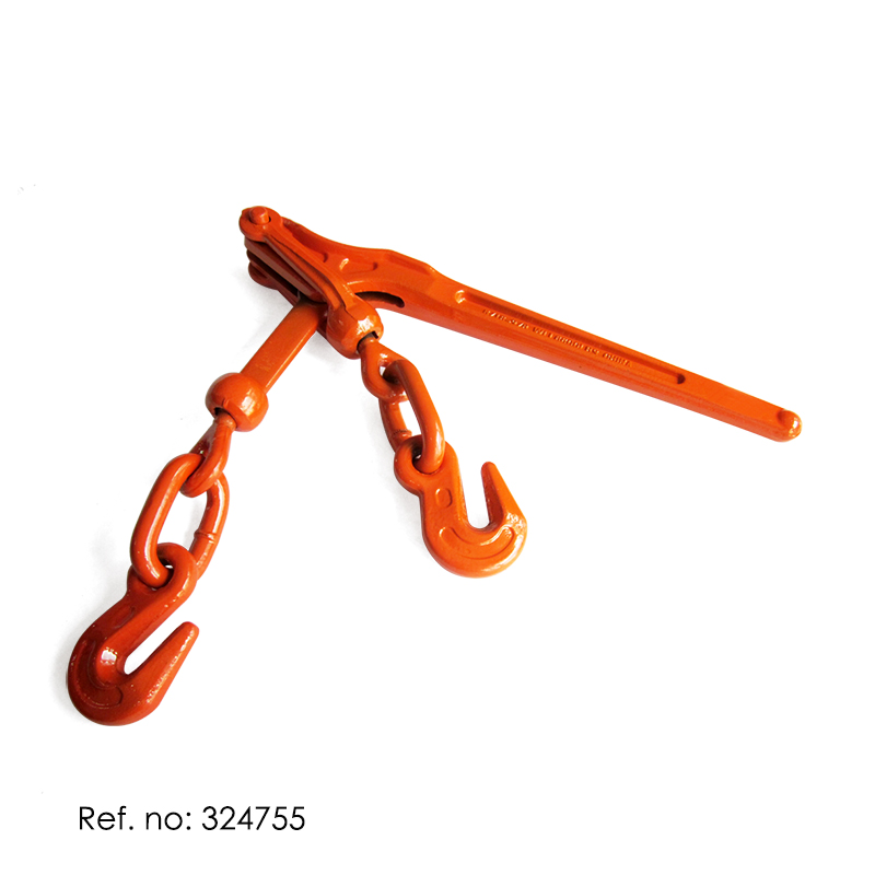 5/16 Inch x 3/8 Inch Load Binder Easily Secure Heavy Loads to Flatbed Trailer Lever Binder with 5,400 Pound Working Load Limit