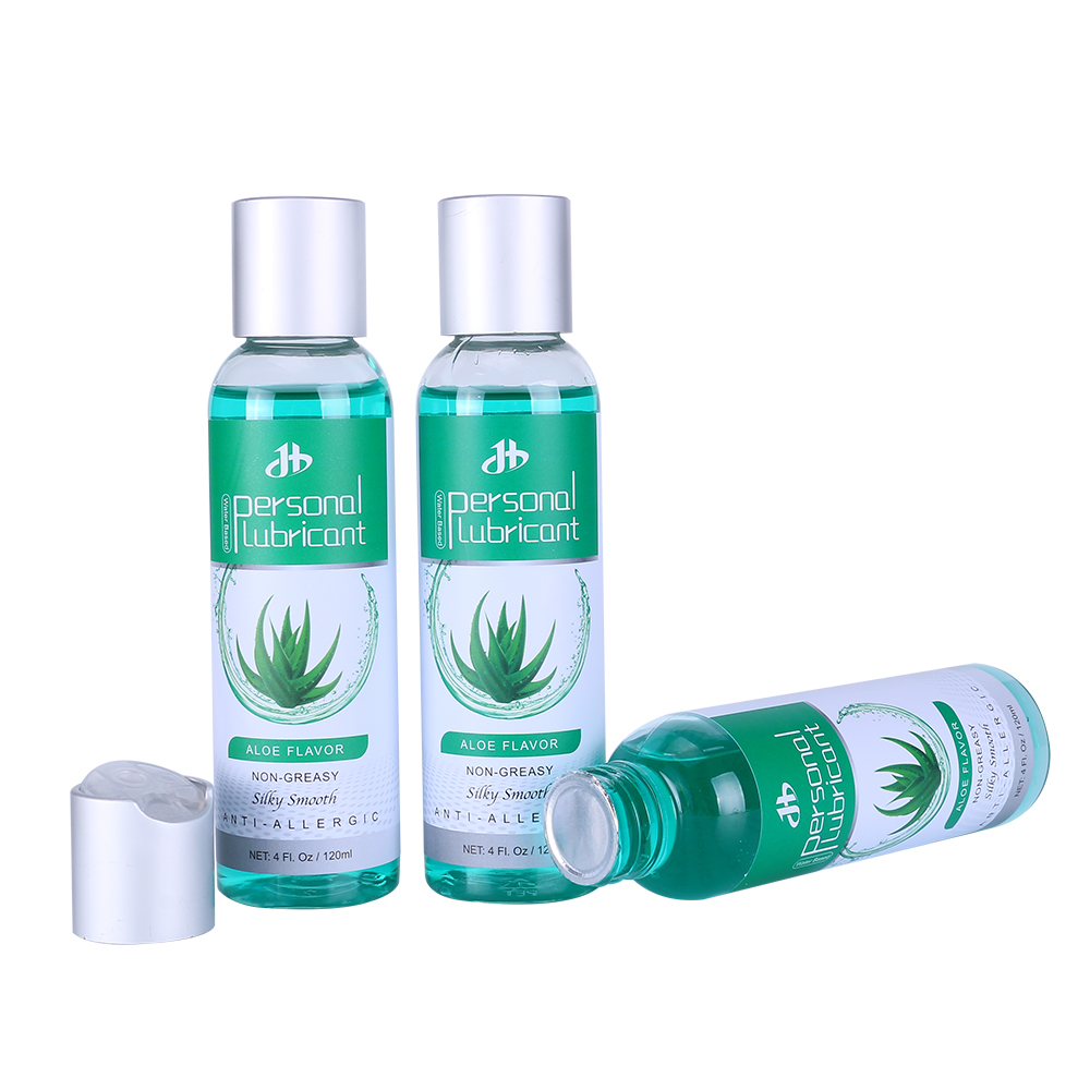 Customized Label Premium Quality Water based Aloe Vera Natural Lubricant in 100ml Bottle