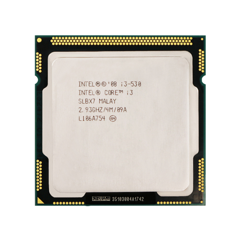 Высокое качество оригинальный дешевый intel Core i3 530 двухъядерный LGA 1156 Процессор i3