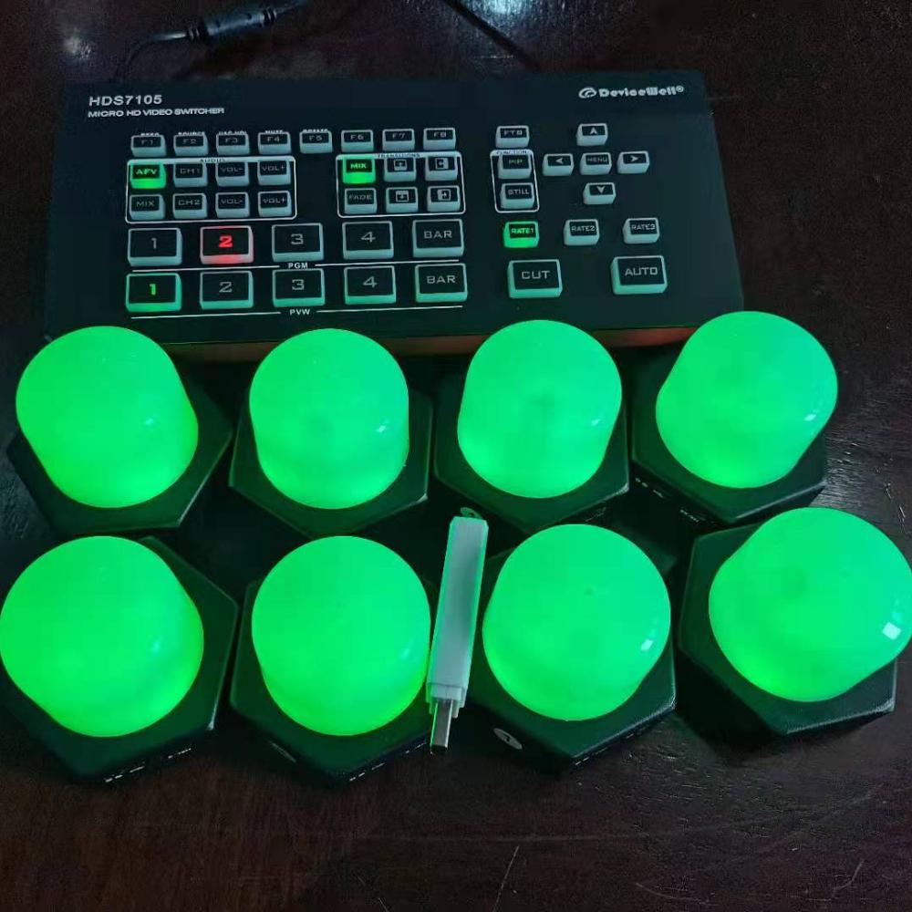 DeviceWell MD1010/MD1011 беспроводной подсчет света, включая 4 высоких света и 1 модуль передатчика