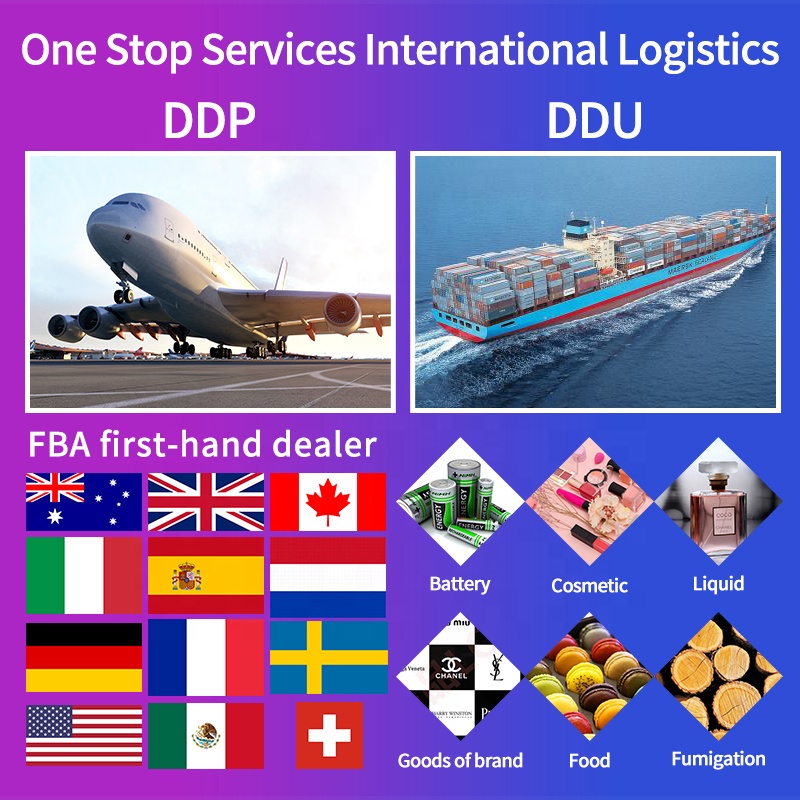 Шэньчжэнь, агент по перевозке груза из Китая в США, быстрый DDP морской воздушный груз от двери до двери