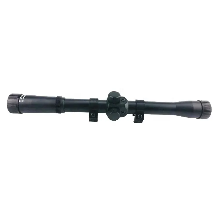 LUGER 4x20 Rifle Scope Professional hunting tactical scopes with 11mm Scope Mount