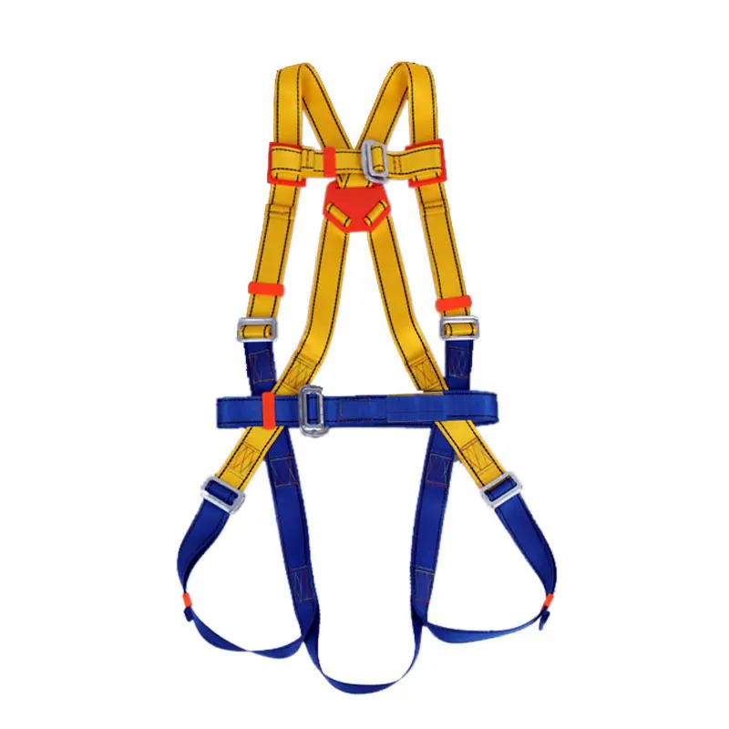 Custom High Quality Adjustable Ce Certified Climbing Fall Protection Full Body Safety Harness Belt For Height Working