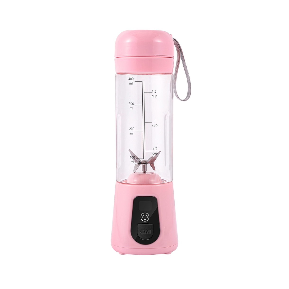 USB Rechargeable Electric Hand Blender Portable Juicer  Self Cleaning Portable Fruits Blender