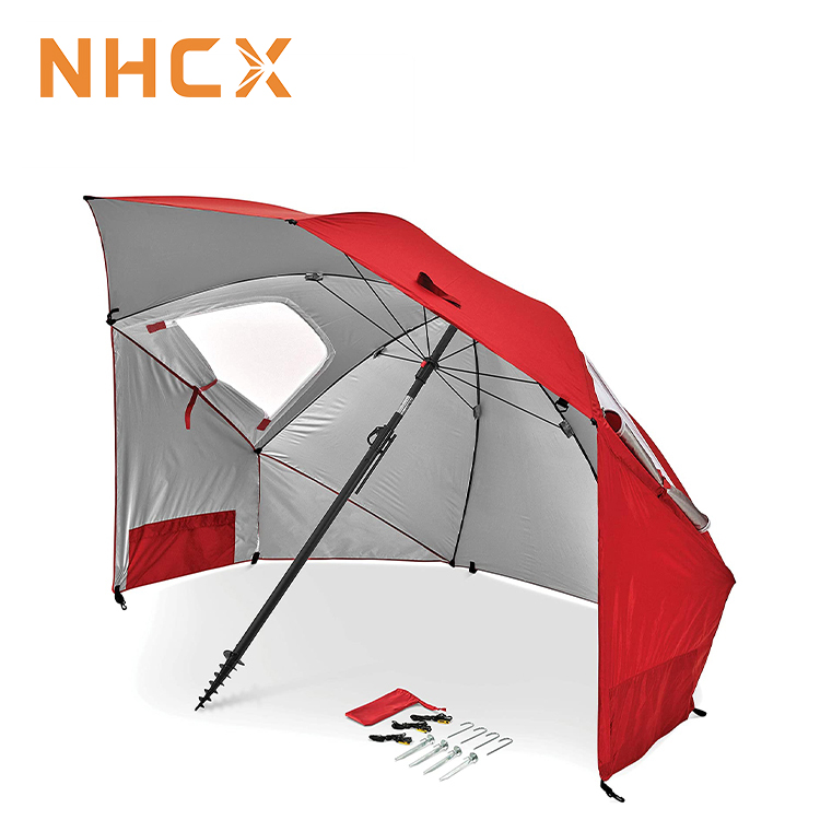 NHCX портативная палатка для кемпинга, пляжный зонт, большая Пляжная палатка, солнцезащитное укрытие