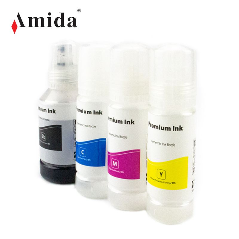 Бутылка для струйных чернил Amida 101 для E pson L4150 L4160 L6160 L6170 L6190 серии