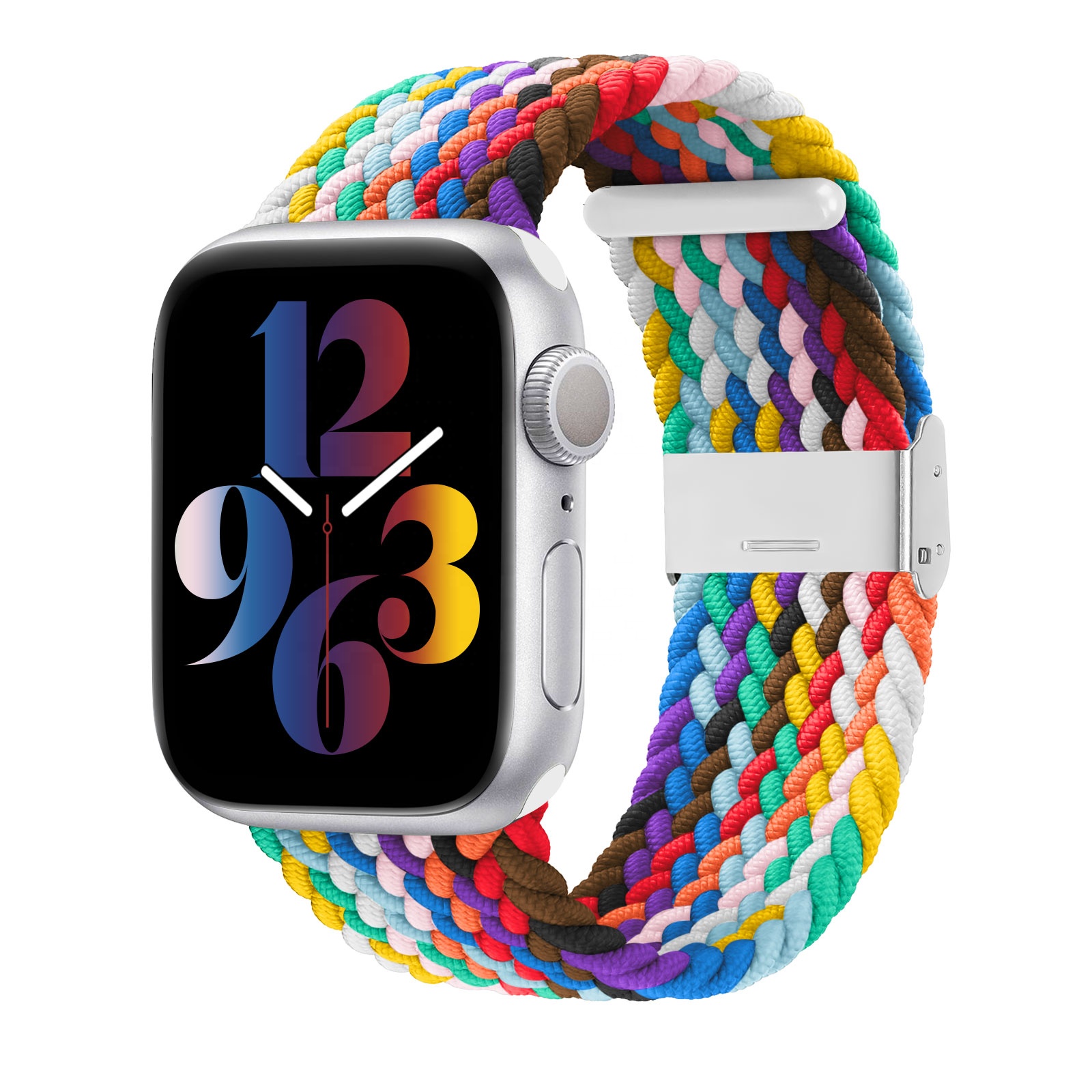 USB кабель с нейлоновой оплеткой соло петля, ремешок для наручных часов для apple watch, версии 6/7/8/Ультра спортивный ремешок для наручных часов apple watch полосы ткани 38/40/42/44 мм