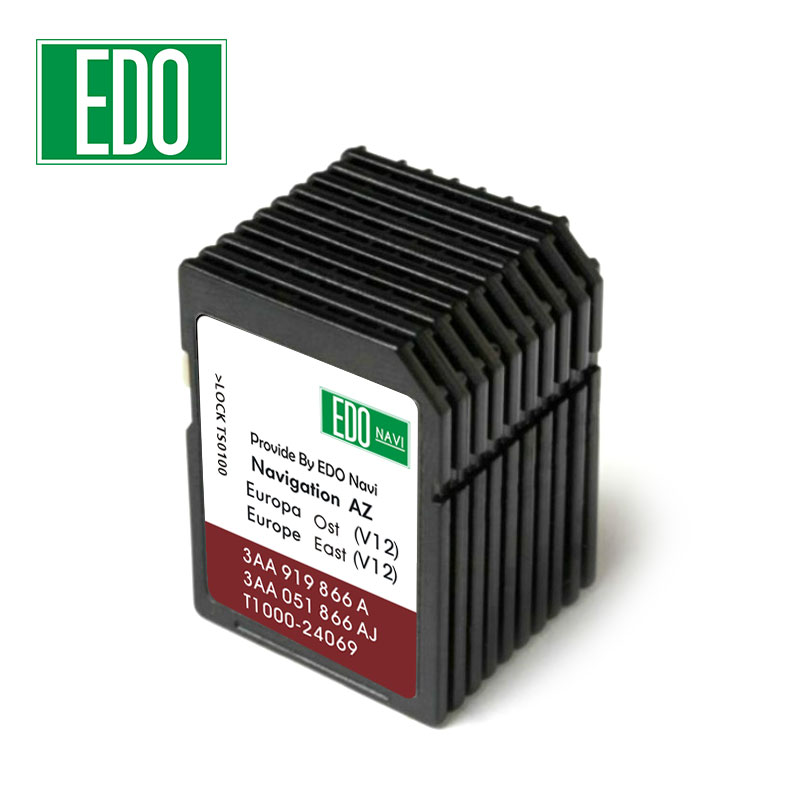 SD-навигация GPS RNS 315 V12 AZ East West 2020 CID SD-карта