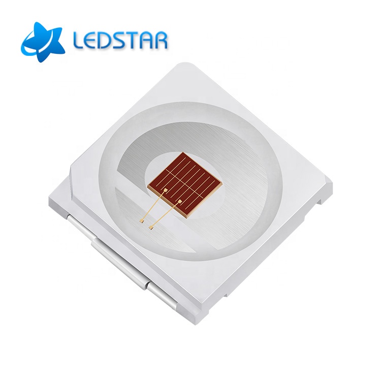 Высокая эффективность высокая photonsythetic завод 660nm красный 2V 3030 0,5 w 2,4 мкмоль/J smd лампы для роста растений светодиодный чип-диод