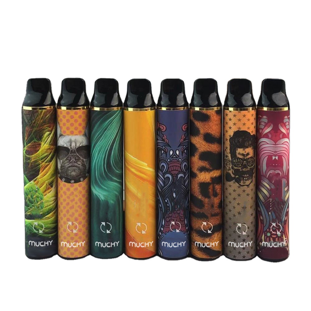 Christmas most popular vape atomizer market tends double tanks 2 in 1 Vape Device Vape Pen sticks up to 2200puffs shisha pen