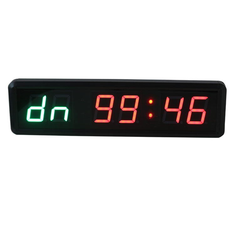 Gym Countup Countdown Timer Commercial 3inch Boxing Gym Clock Fitness Timers