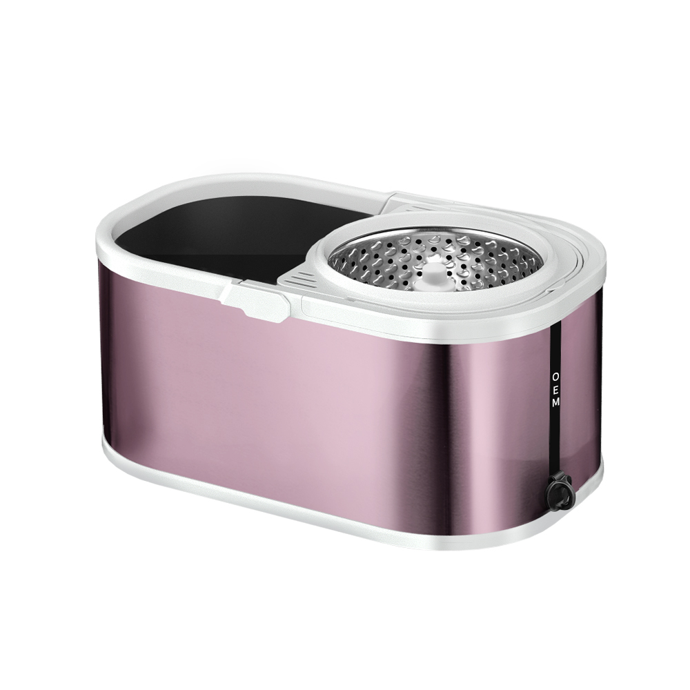 rotating flor mob stainless steel cleaning mob bucket