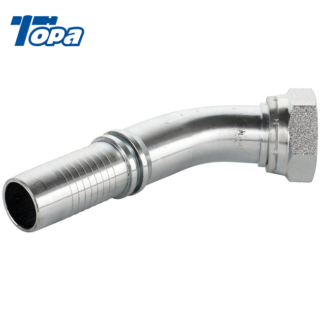 cheap press brake bsp female 60 degree npt high pressure hydraulic hose fittings connector terminal assembly