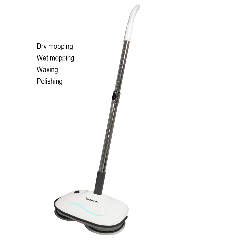 Family Use Cordless Rechargeable Dual Spin Scrubber Polisher Mop Spraying Electric Mop for Floor Windows Cleaning