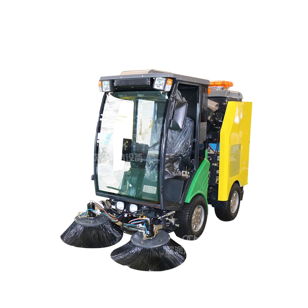 OCM-5021multi-purpose cleaning machine diesel compact street sweeper diesel road sweeper