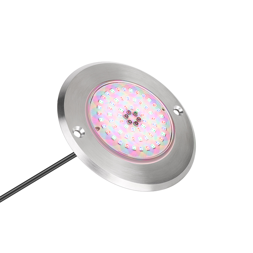 AC12V 110MM Small Ultra Thin Resin Filled LED Pool Lamp IP68 Underwater Led Swimming Pool Light
