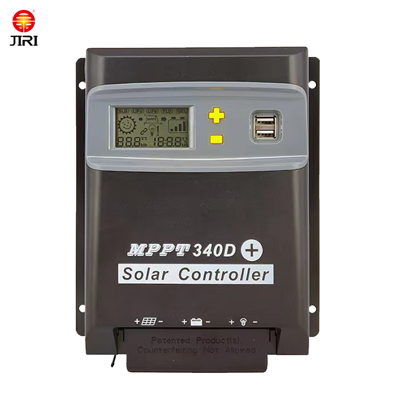 Smart MPPT Solar Char Controller with LCD Display 10A 20A 30A 40A Auto for Lithium & Lead Acid Battery 12V/24V System Volta
