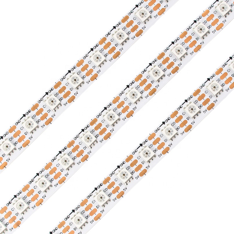 SK9822 72leds RGB 5V Light non-waterproof LED Strip LC8822 for bedroom