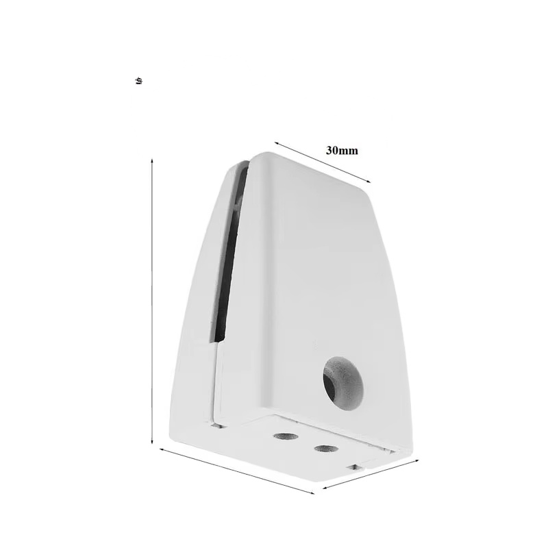 Top Mount Partition Clamp Factory Price Aluminum Alloy Acrylic Table Partition Clip Zinc Alloy Glass Clamp Metric Bracket