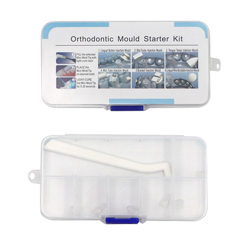 Dental Mini Orthodontic Quick Built Accessories Tool Injection Mould Starter Kit