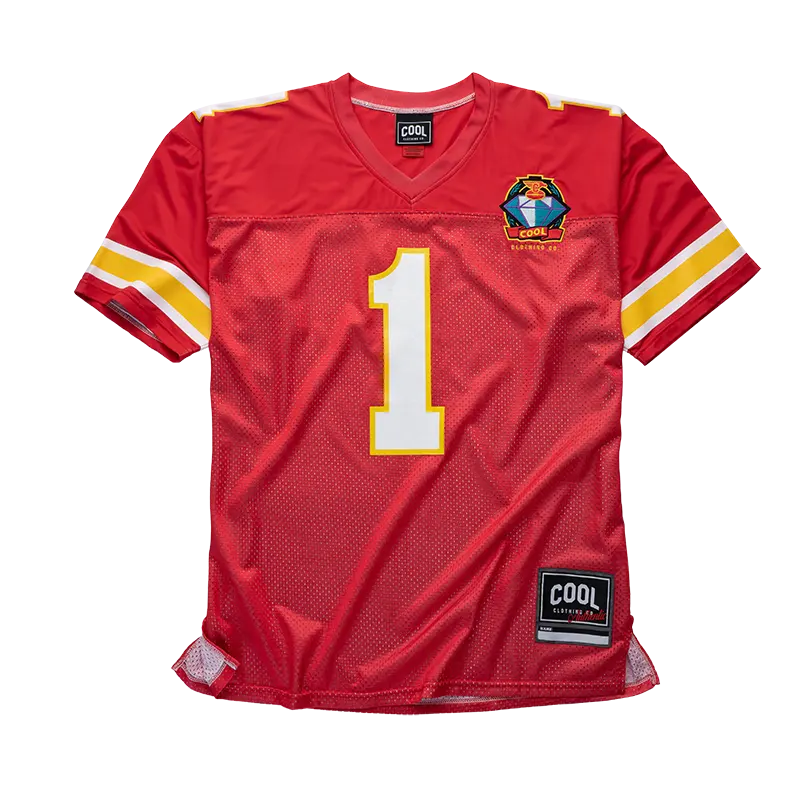 Fashion design sublimation\silkscreen printing\tackle twill available youth and adult american football flag jersey
