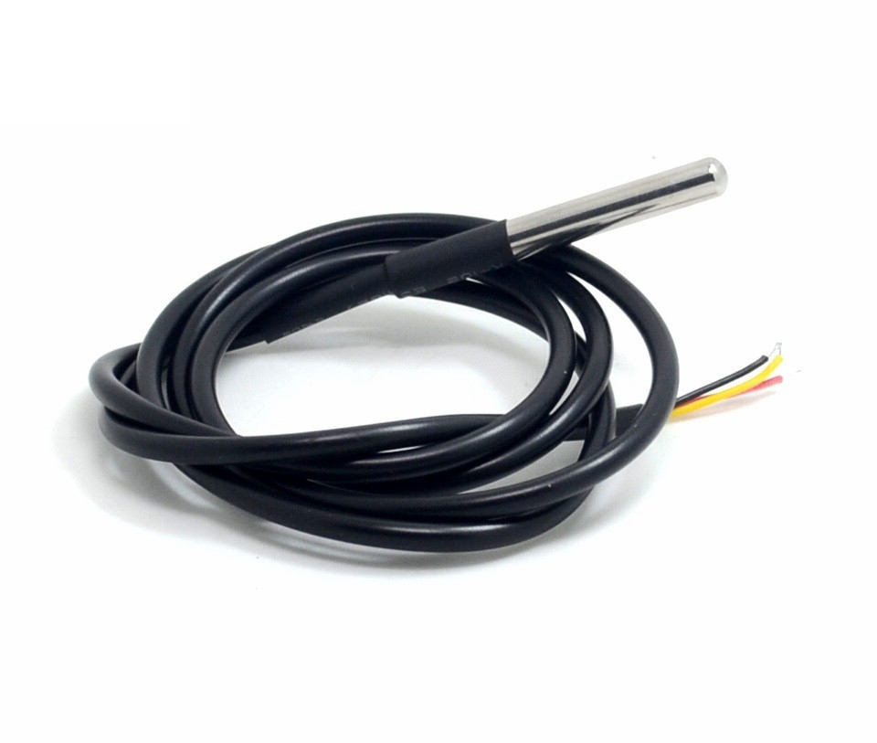 Модуль датчика температуры DS18B20, кабель 1 м, 2 м, 3 м, 5 м