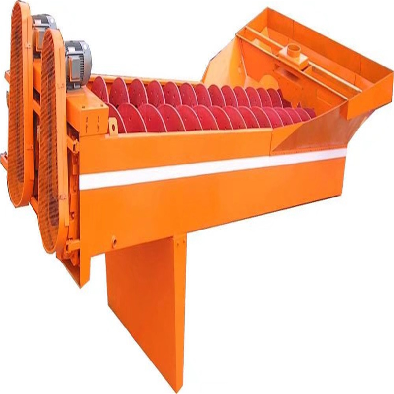 Desliming sand ore dewatering spiral classifier screw washing machine