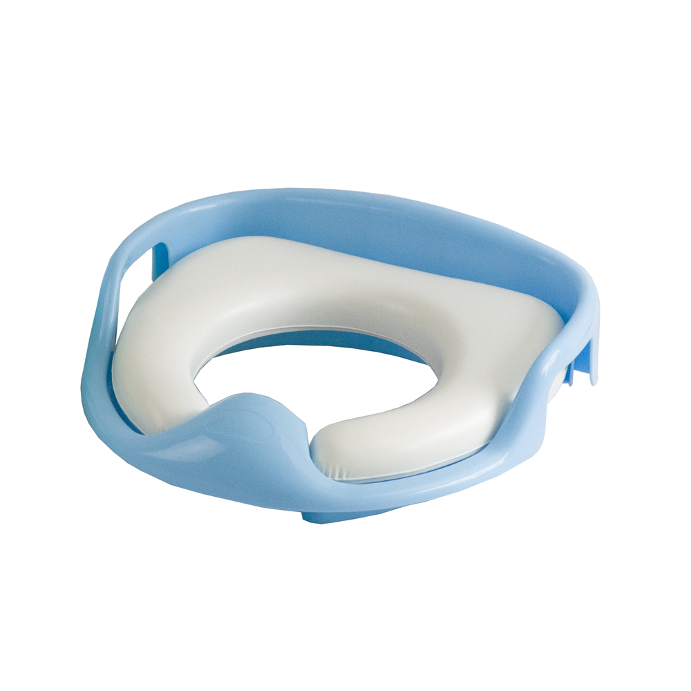 Potty Training Seat Toddler Toilet Seat with Soft PVC Cushion Non-Slip with Splash Guard