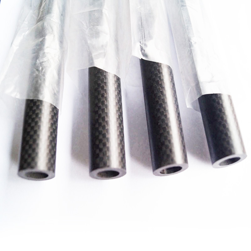 3K Plain Matte Fabric Carbon Fiber Tube
