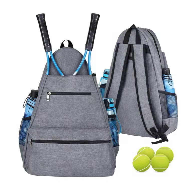 custom Multi functional outdoor sports tennis racket backpack bags and pickleball ball racquet popular design badminton kitbag