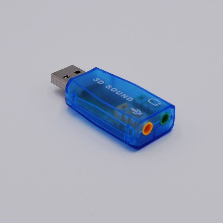 USB звуковая карта 3D Аудио Персонализированная внешняя мини звуковая карта компьютера