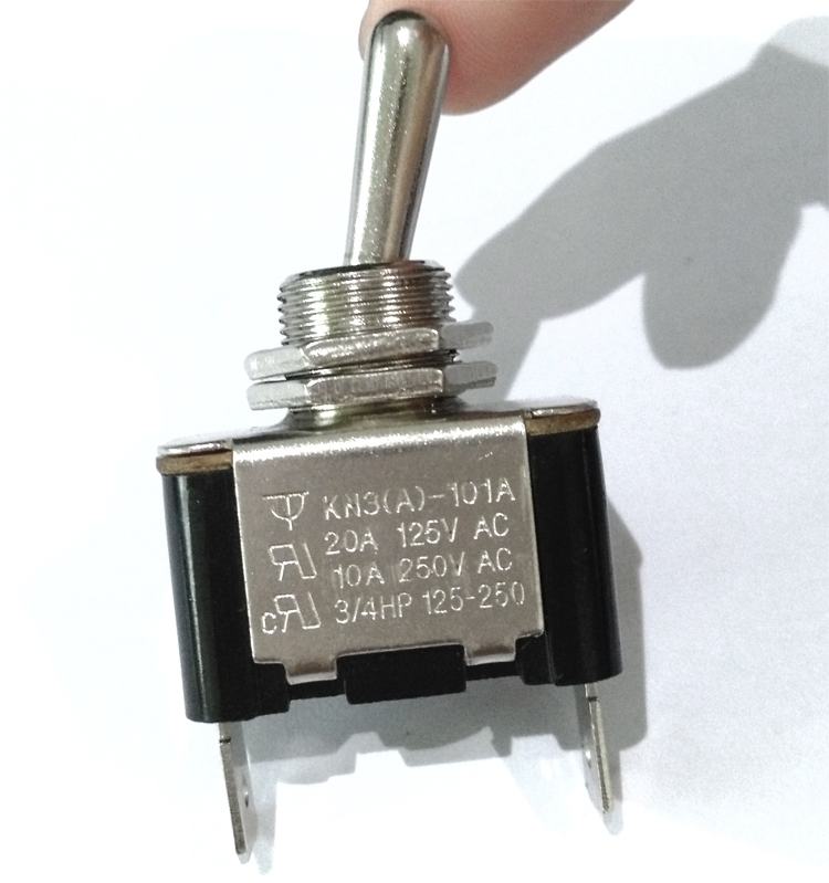 Single Pole 2 Pin Mini Rocker Button Toggle Switch ON-OFF 125-250V AC