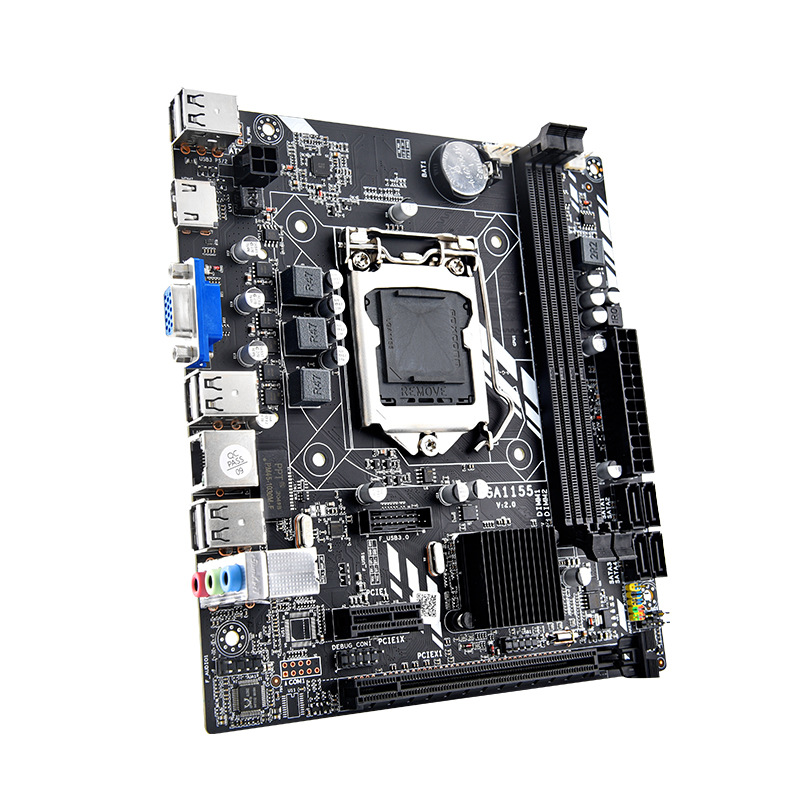 Оригинальная Заводская OEM ddr3 gaming placa madre H61 материнская плата 3-го поколения гигабайт 1155 H61M чипсет материнская плата