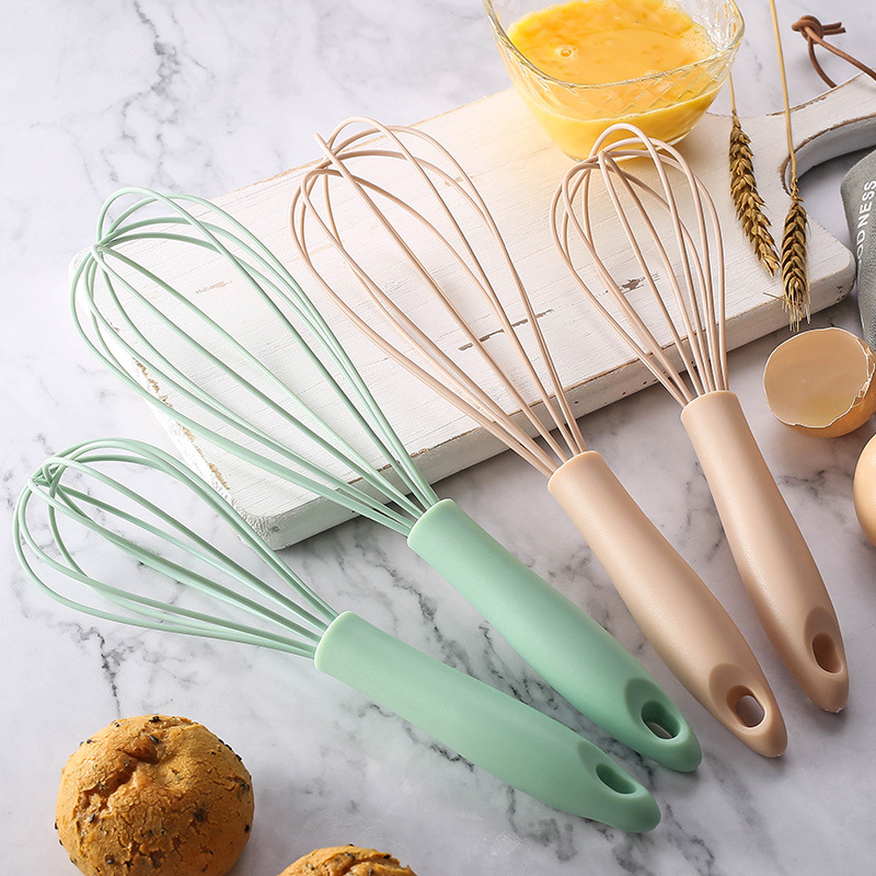 PP Handle Manual Egg Beater Whisk Cream Food Cake Baking Dough Mixer Food Blender
