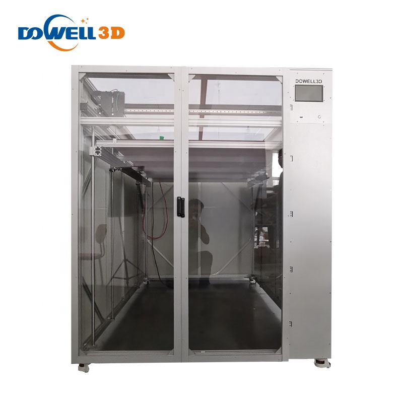 Dowell 2021 new high quality hot-selling large printing volume 3d industrial printer 1950*1200*1200 with an enclosure