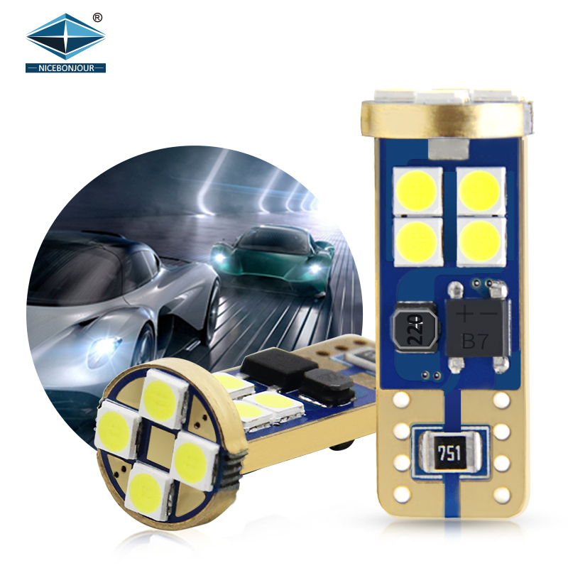 OEM высокая яркость СВЕТОДИОД t10 CANBUS SMD 3030 боковой задний фонарь w5w аксессуар 194 168 t10 клиновидный автомобильные детали автомобильная светодиодная лампа