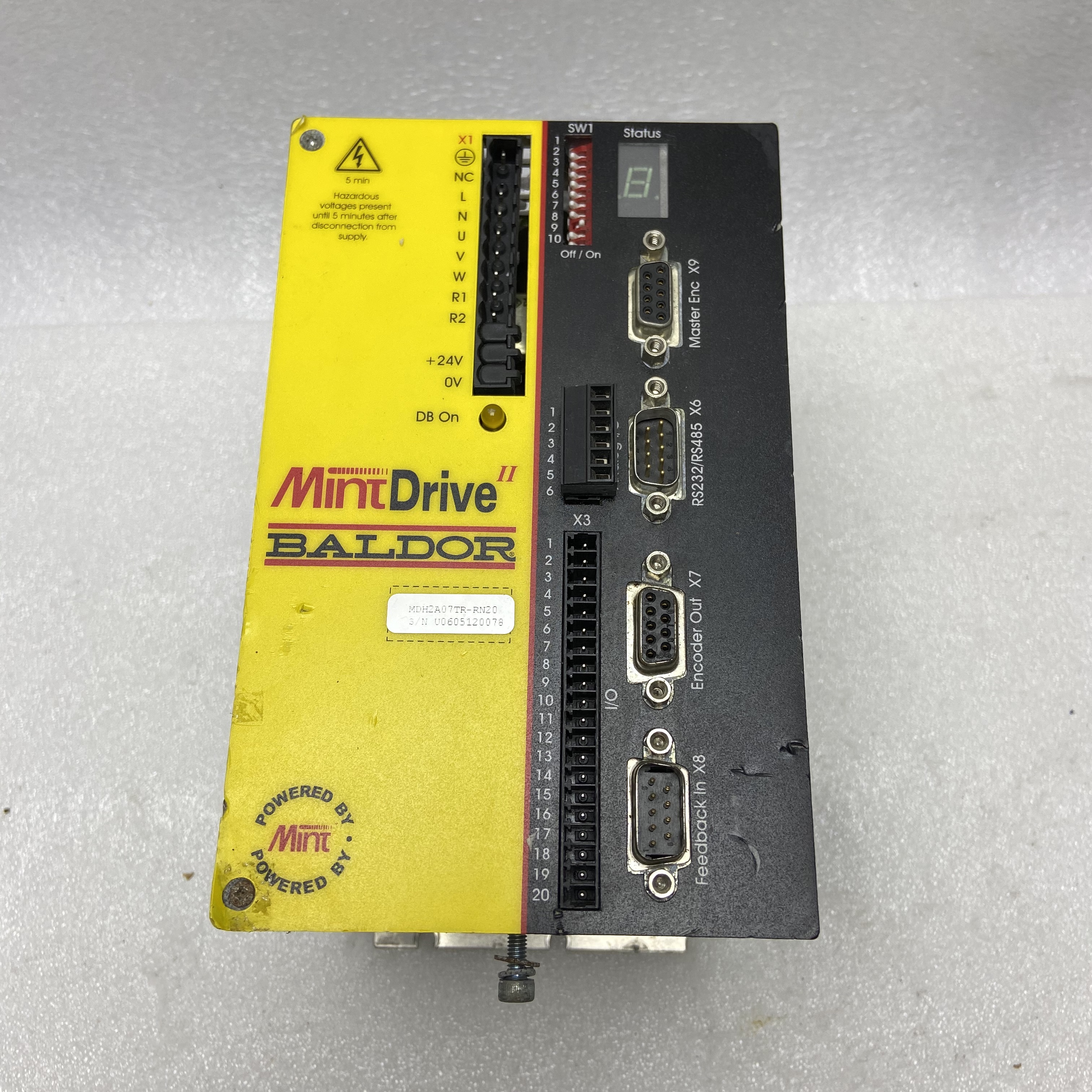 Baldor MDH2A07TR-RN20 MDH2A07TRRN20 сервопривод