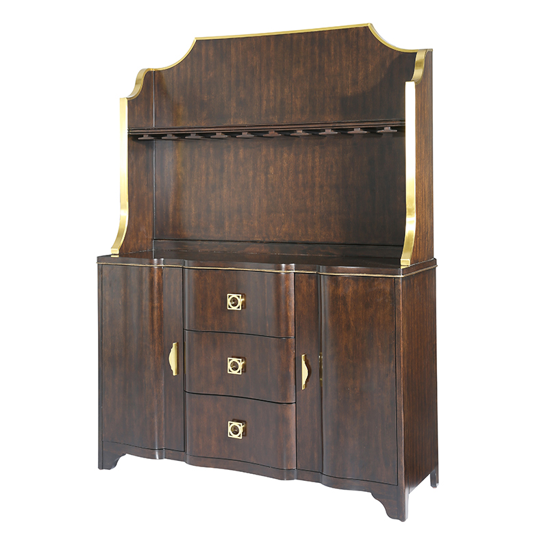 Luxury American Modern Wooden Dining Room Cabinet Sideboard Cabinet For Dining Room