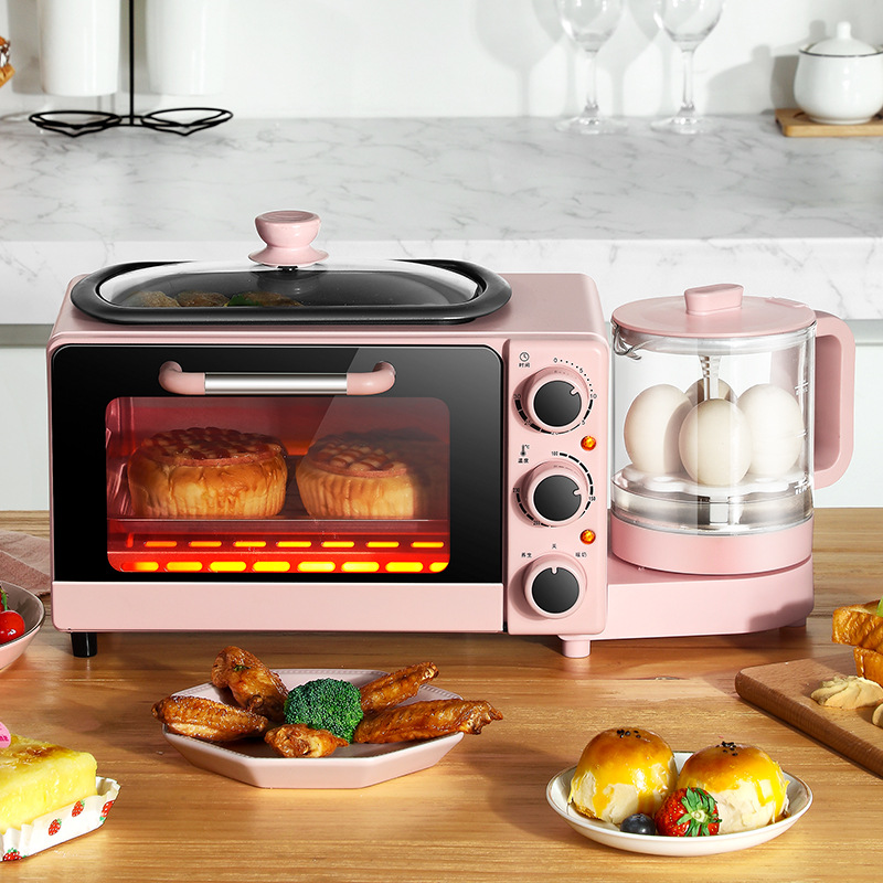 Multifunctional Automatic Breakfast machine,Coffee Maker 3 in 1 Breakfast Makers