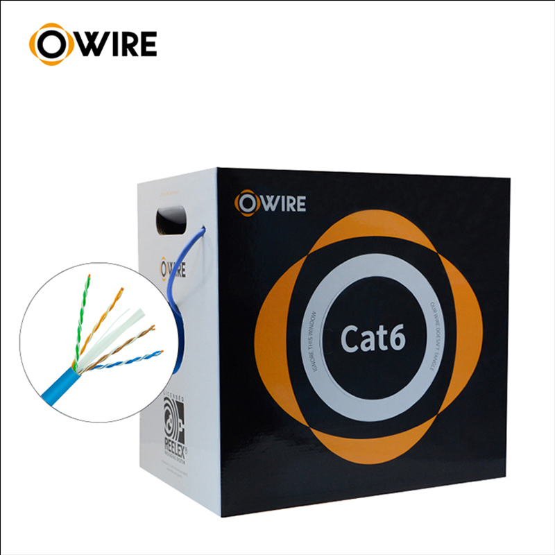 23Awg Cat6 Lan кабель 305 м рулон высокого качества по выгодной цене