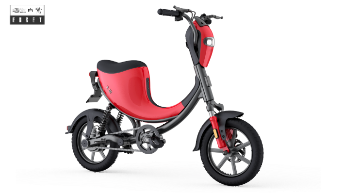 Горячая продажа 48V 400W электрический велосипед 14 дюймов шины двигатель е-скутер способный преодолевать Броды 12.5AH литиевая батарея 50 км дю цапля L1 Шэньчжэнь для е-байка