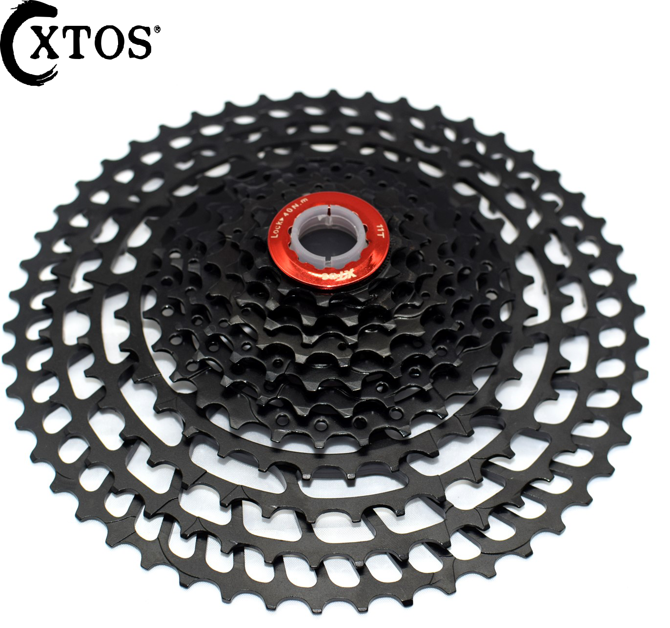 XTOS MTB Звездочка кассета 11 скорость 11-50T SLR Сверхлегкий Freewheel для горный велосипед запчасти