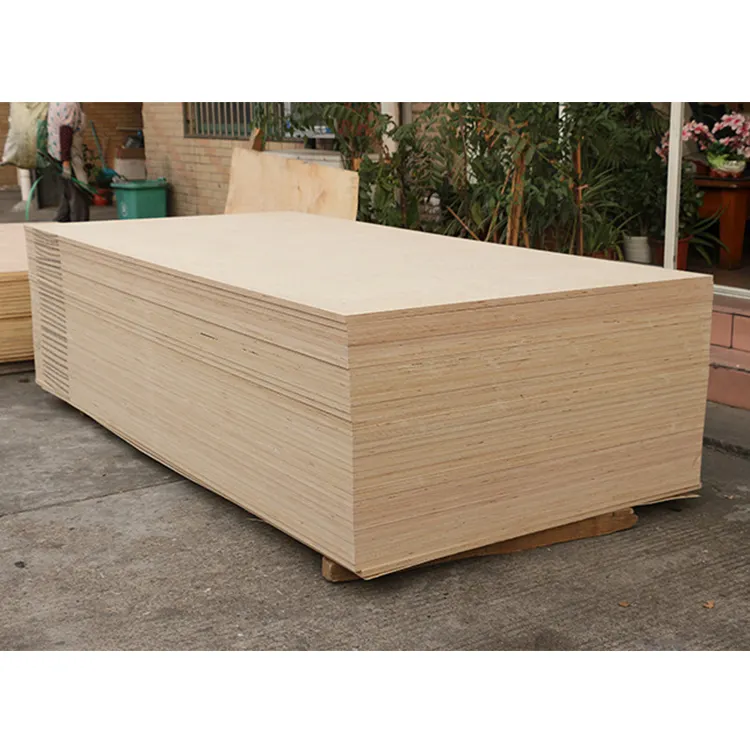 Wholesale 3mm 4mm 16mm 18mm Hardwood Plywood Birch Board Plywood with Price