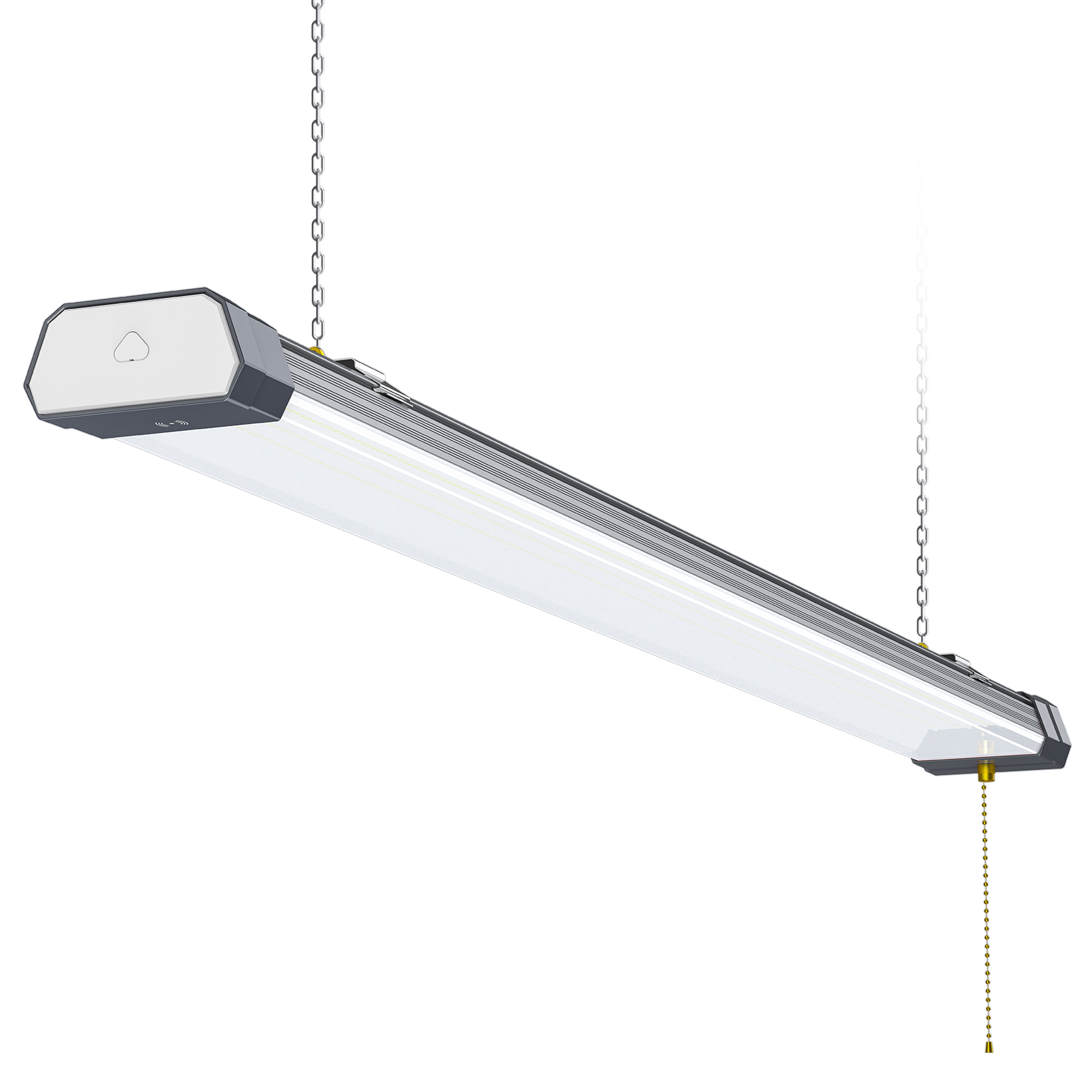 US Warehouse Drop Shipping 4ft 6K 100W 120W Workshop Linkable Triproof Connectable Shop Light ETL UL Led Linear Triproof Light