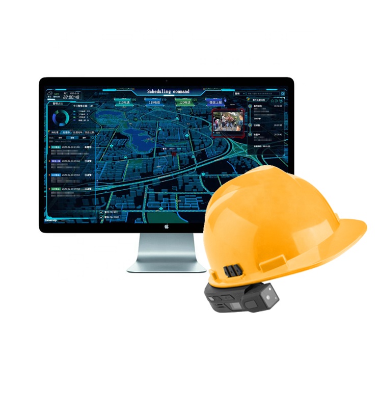 Grandtim helmet with camera 360 degree Hands Free Video Job Field Working Place Remote Assistance Video Camera