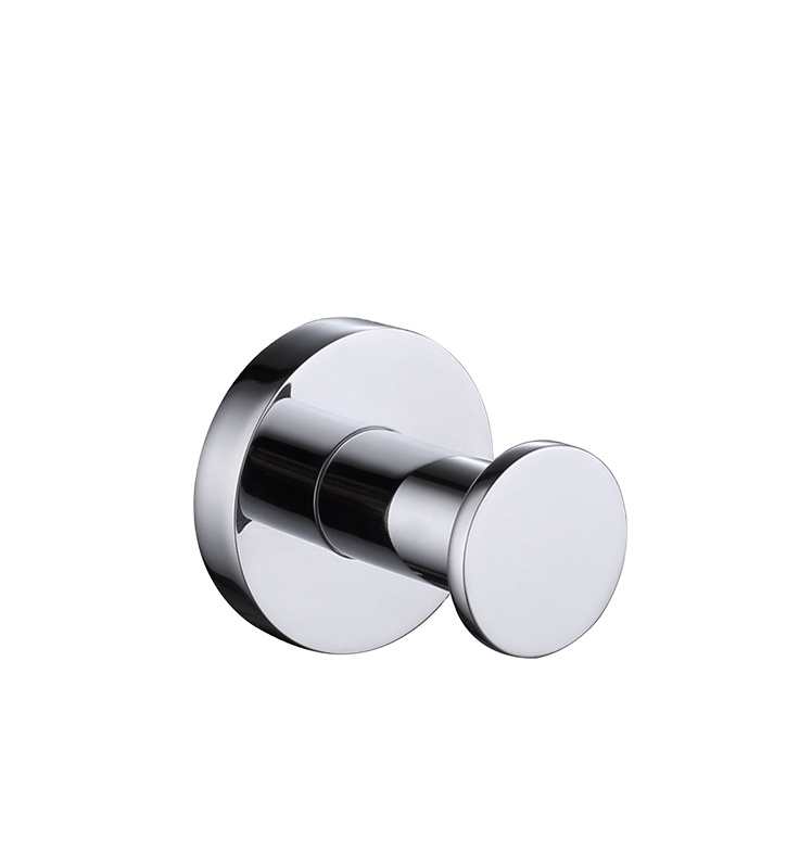 Bathroom robe hook brass robe hook chrome wall mounted robe hook