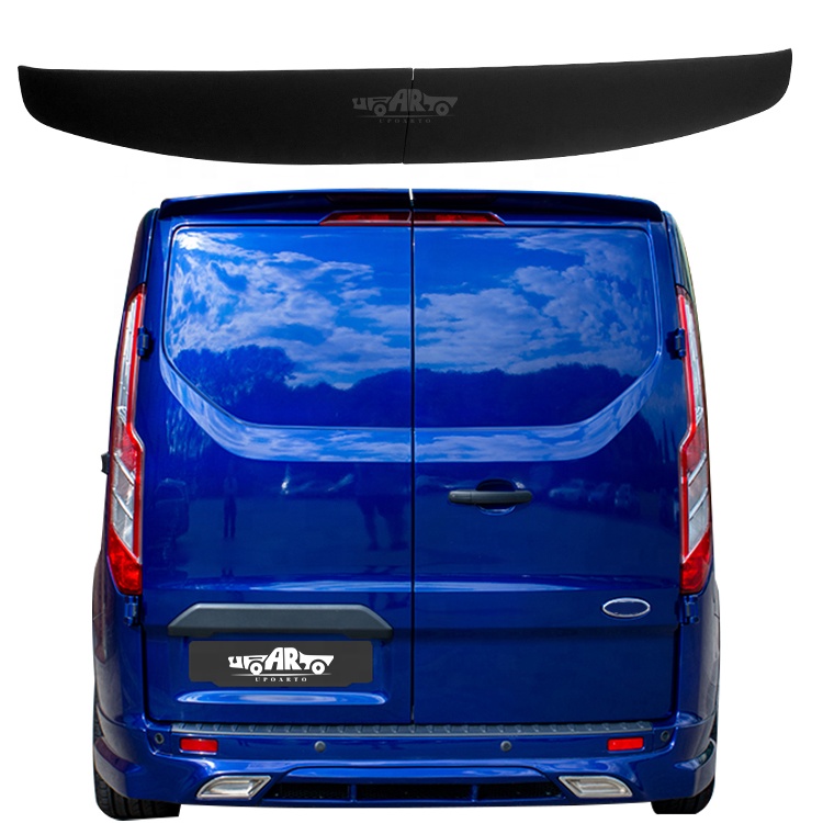 Для Ford Transit Car Barn дверь Задние Спойлеры Haosheng производство ABS пластик сделано из углеродного волокна задний багажник губы спойлеры